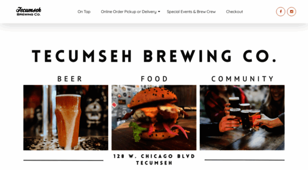 tecumsehbrewingco.com