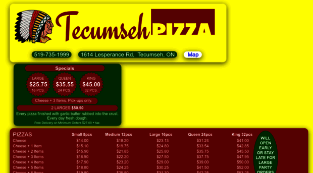 tecumsehpizza.com