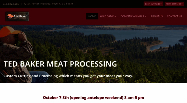 tedbakermeats.com