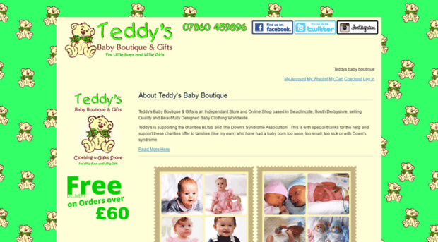 teddysbabyboutique.co.uk