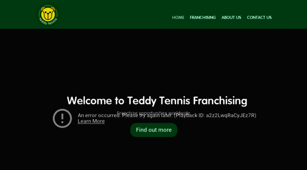 teddytennisfranchising.com