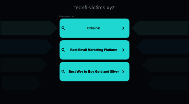 tedefi-victims.xyz