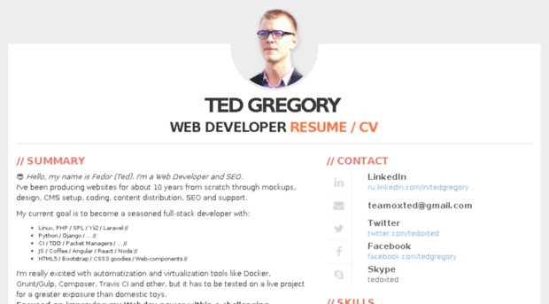 tedgregory.ru