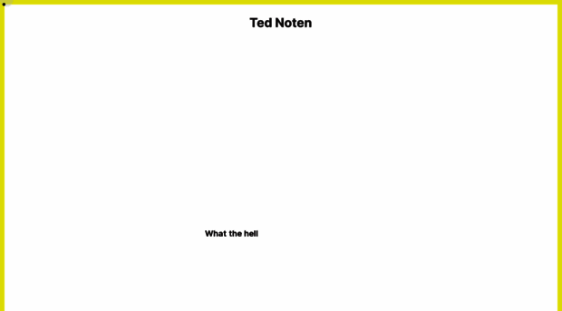 tednoten.com