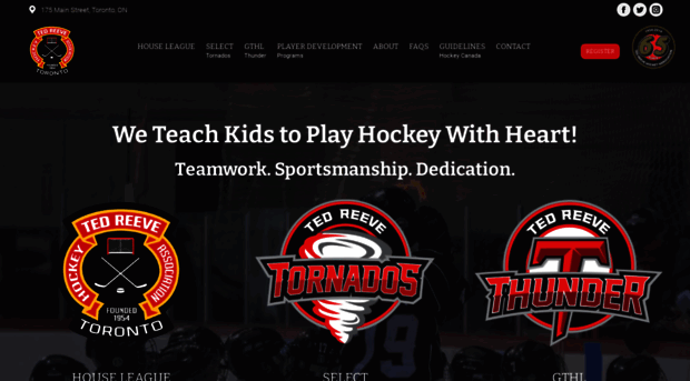 tedreevehockey.com