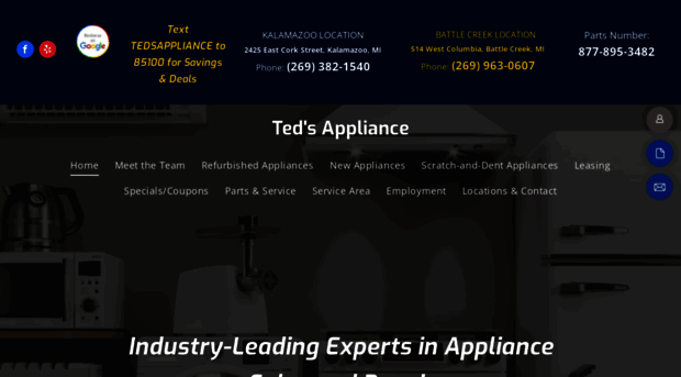 tedsappliance.com