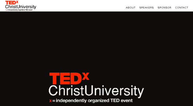 tedxchristuniversity.com