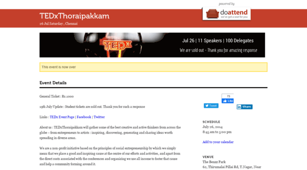 tedxthoraipakkam.doattend.com