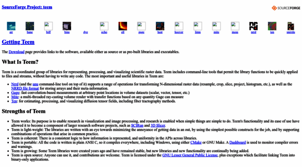 teem.sourceforge.net