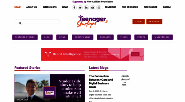 teenagerstartups.com