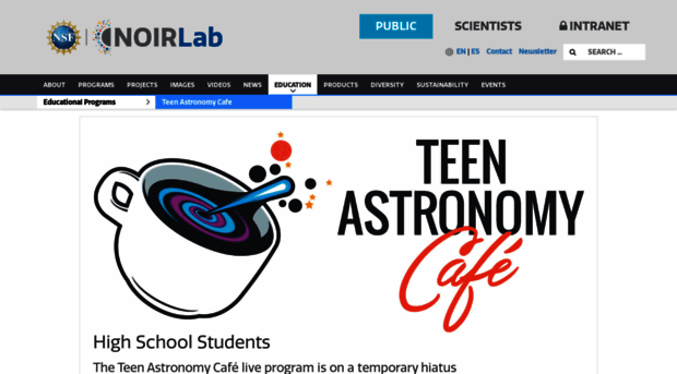teenastronomycafe.org
