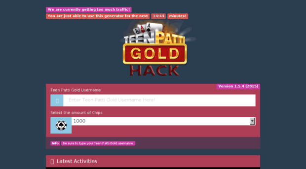 teenpattigoldhack.netlify.com