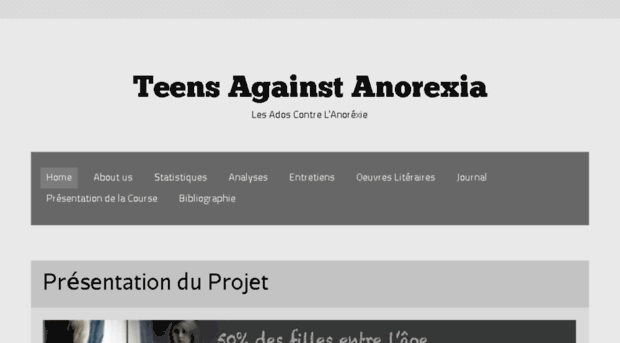 teensagainstanorexia.com