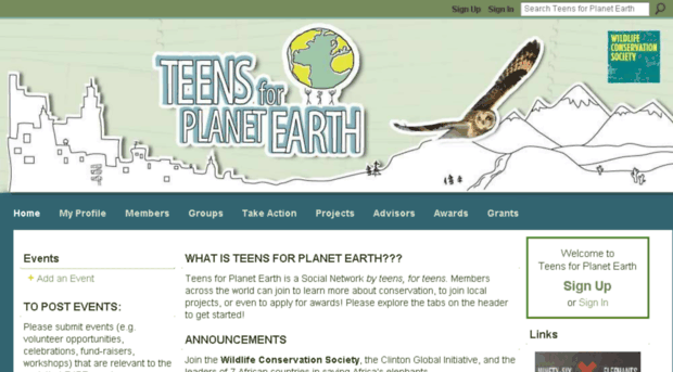 teensforplanetearth.org