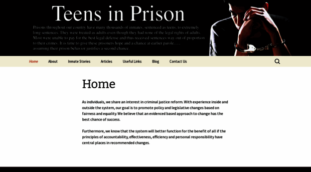 teensinprison.org