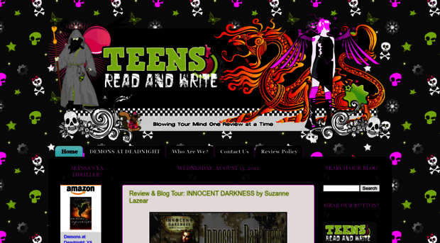 teensreadandwrite.blogspot.com