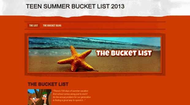 teensummerbucketlist.weebly.com