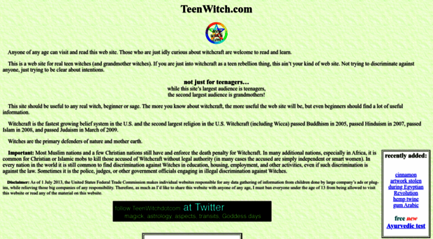teenwitch.com