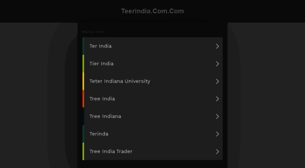 teerindia.com.com