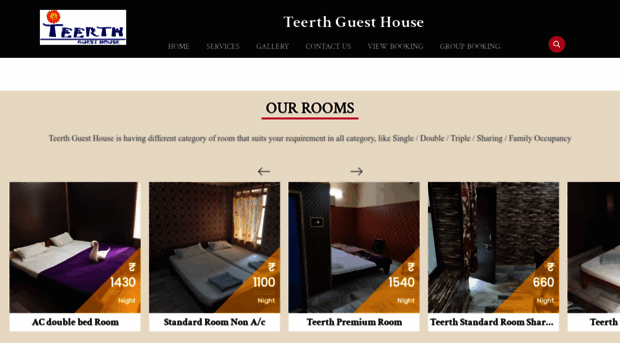 teerthguesthouse.com