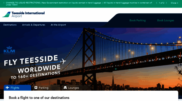 teessideinternational.com