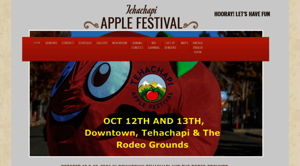 tehachapiapplefestival.com