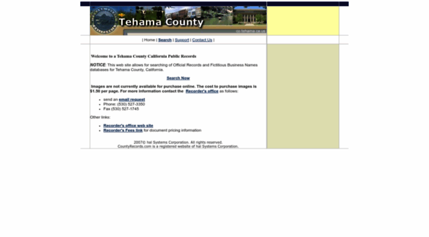 tehamapublic.countyrecords.com