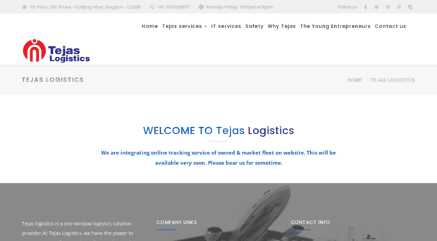 tejaslogistics.com