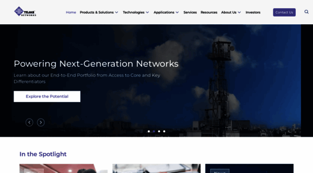 tejasnetworks.com