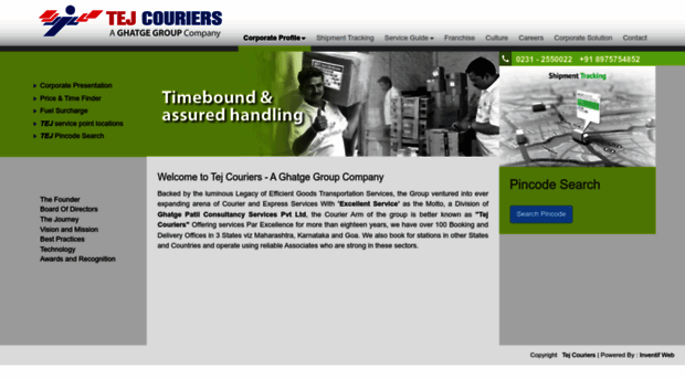 tejcouriers.com