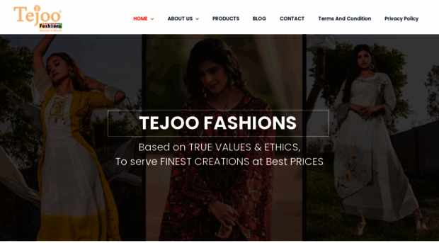tejoofashions.co.in