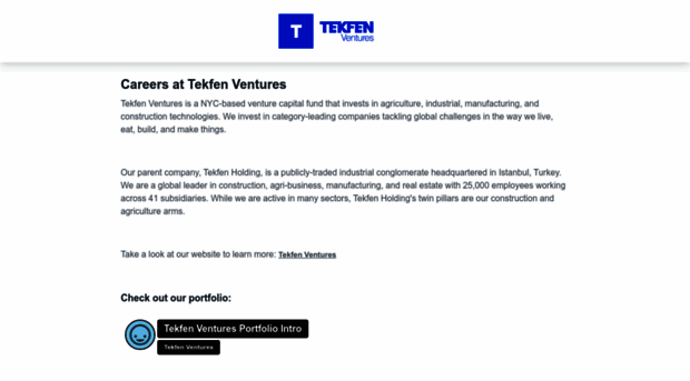 tekfen.workable.com