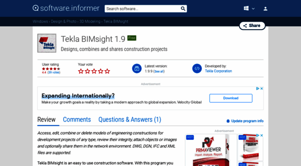 tekla-bimsight.software.informer.com