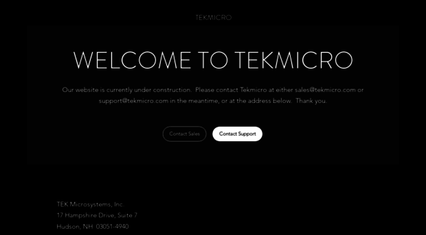 tekmicro.com