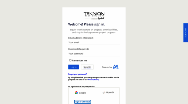 teknion.mavenlink.com