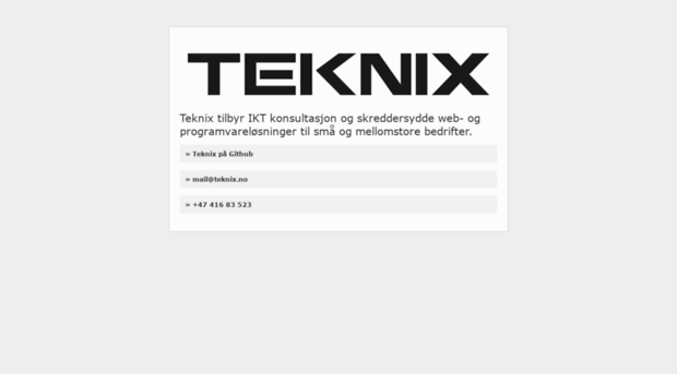 teknix.no