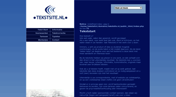 tekstsite.nl