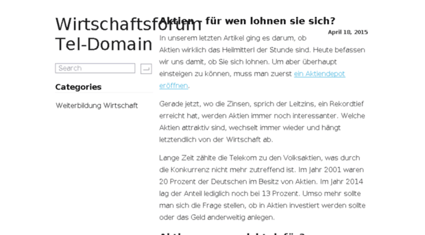 tel-domain-forum.de