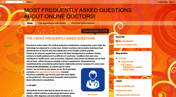 teleappointmentwithdoctor.blogspot.com