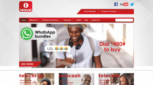 telecel.co.zw