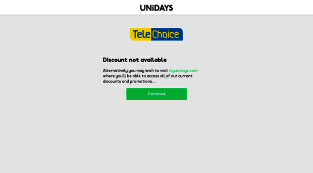 telechoice.myunidays.com