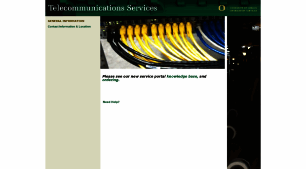 telecom.uoregon.edu