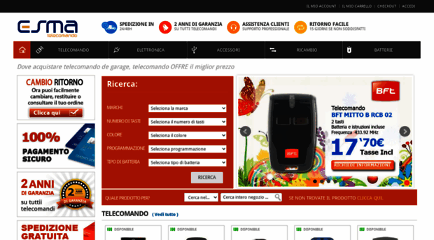 telecomando-esma.com