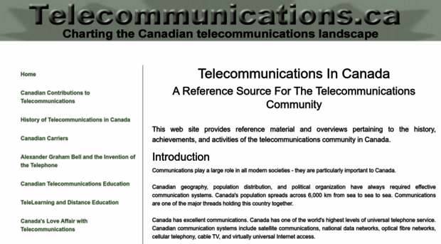 telecommunications.ca