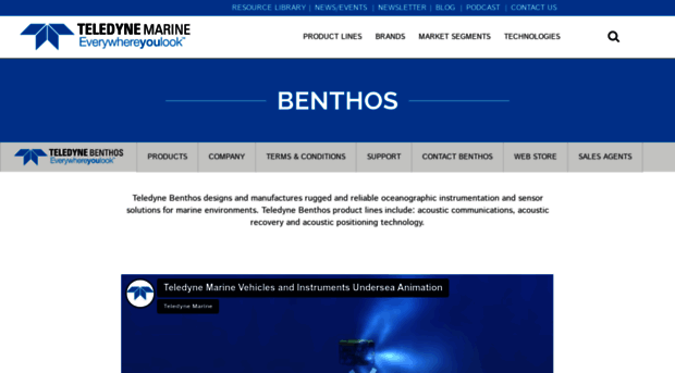 teledynebenthos.com