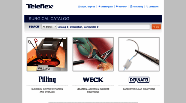 teleflexsurgicalcatalog.com