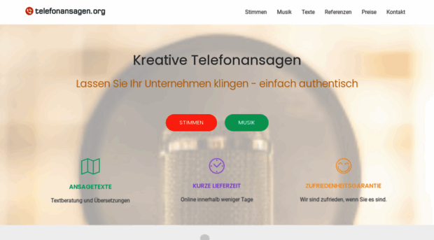 telefonansagen.org