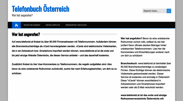 telefonist.at