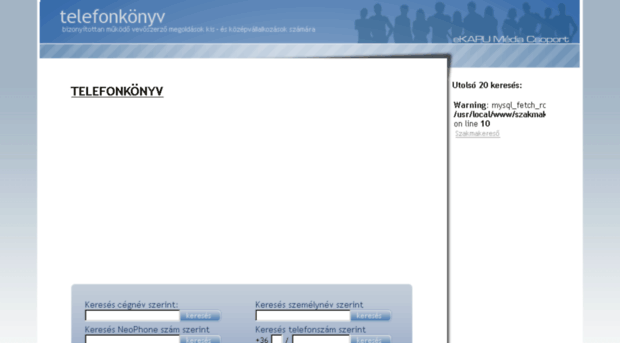 telefonkonyv.tiptoptudakozo.hu