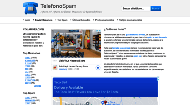 telefonospam.com